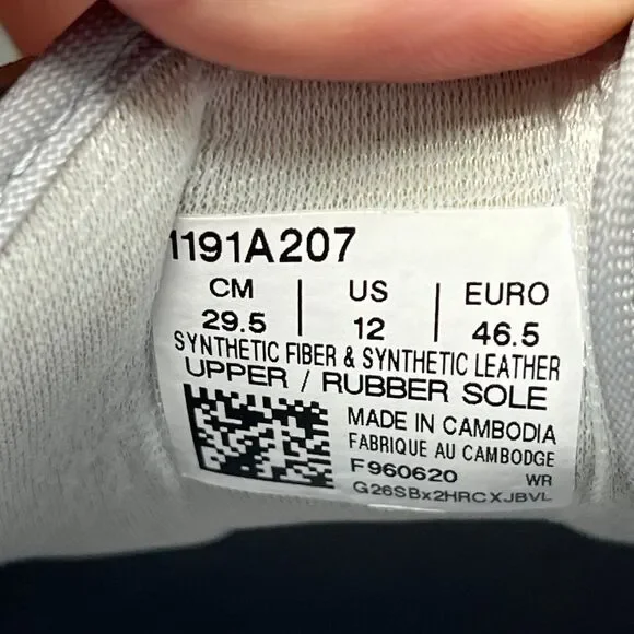 ASICS Tiger Runner Piedmont Gray Peacoat Casual Shoes Mens Size 12 - Picture 8 of 8